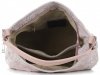 Kožené kabelka shopper bag Vittoria Gotti pudrová růžová V80013